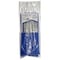 Home Plus Cable Tie, 8 in L, Blue, PA 6.6, 50 lb Strength, 100 PK LH-S-200-8-BE - alternate 2